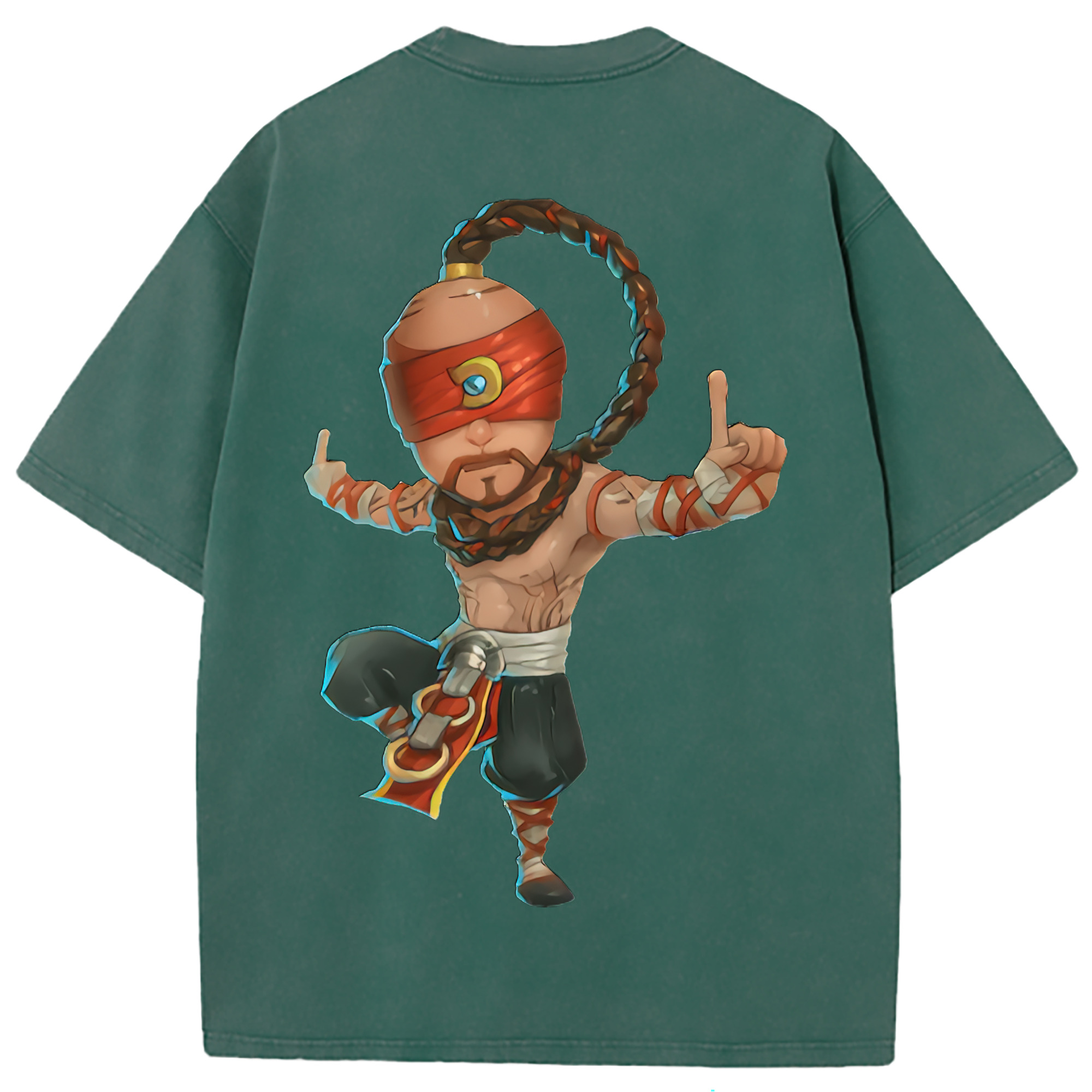 （画像用） リーグ・オブ・レジェンド League of Legends LOL 綿100% ヴィンテージ風 半袖Tシャツ（背面プリント）